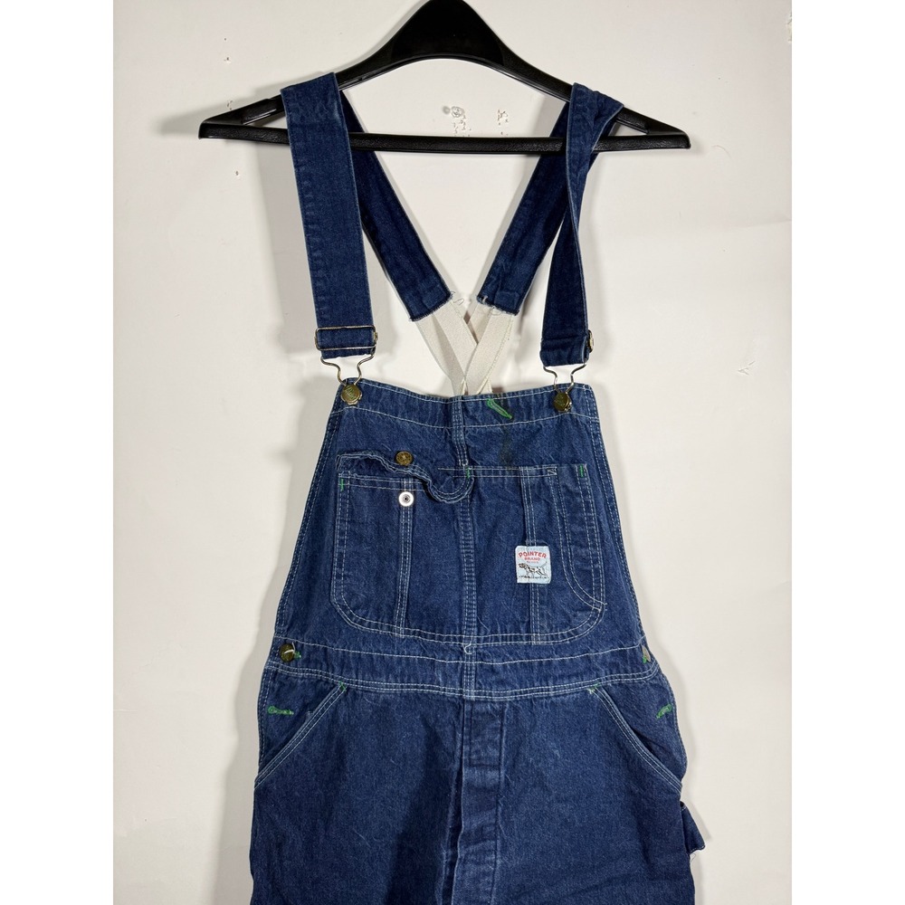 ViTG Pointer Brand Mens Indigo Denim Overalls Workwear Utility Bibs Made in USA